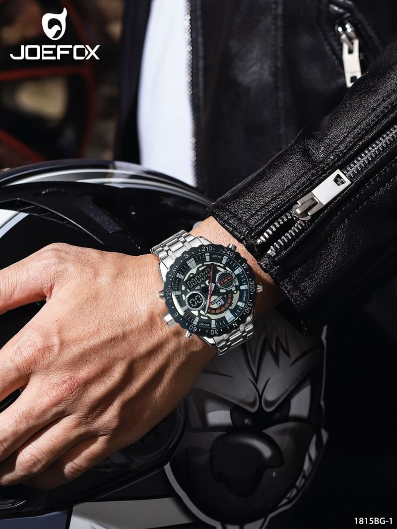 Comprar Reloj Joefox Metalico Hom 1815bg1 en Electroshopy - Ángulo 2